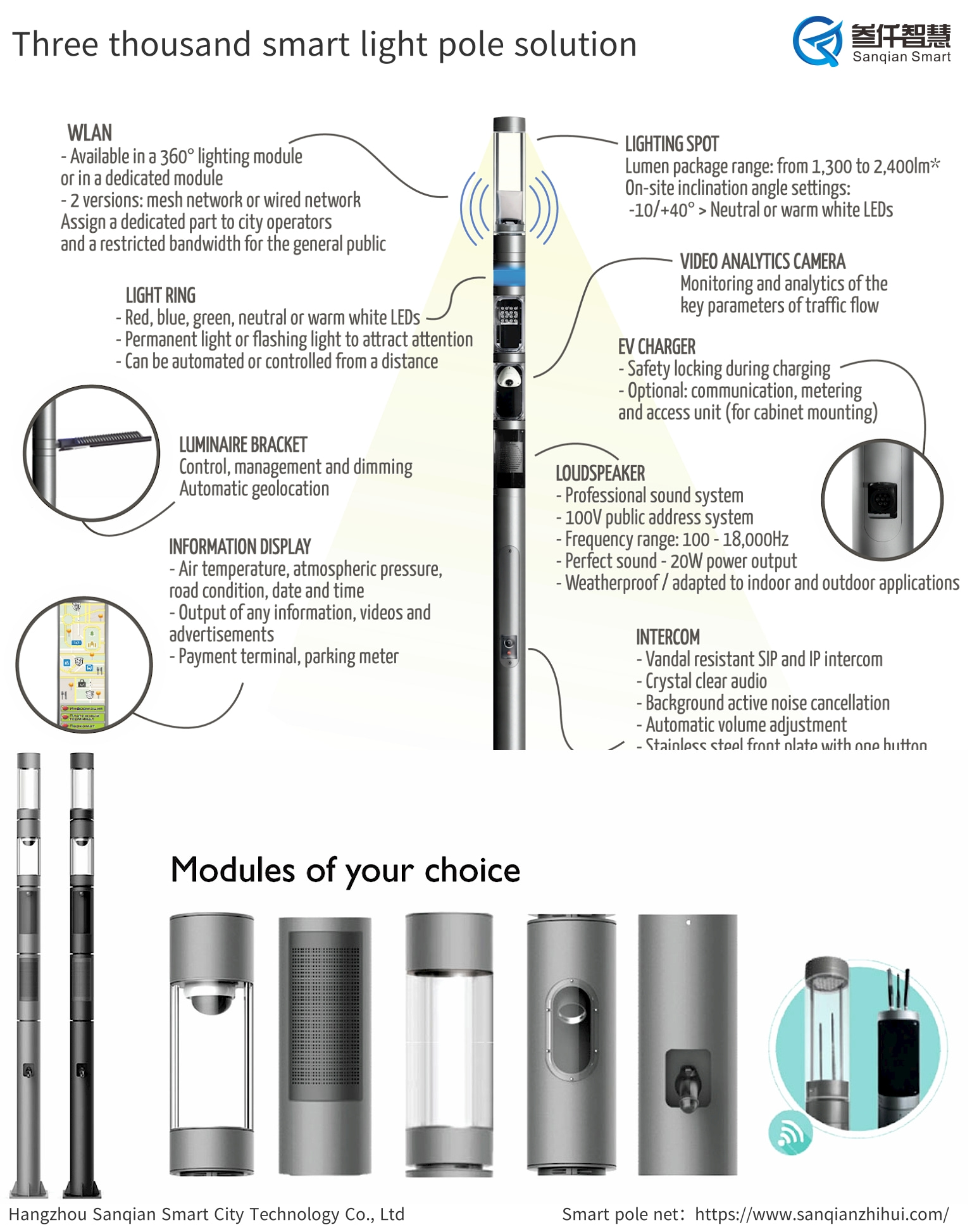 Smart LED street light